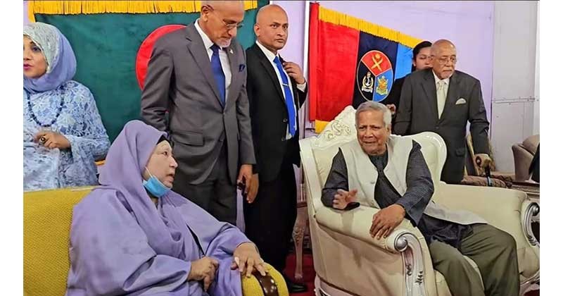 ডক্টর ইউনূসের সঙ্গে বেগম খালেদা জিয়ার একান্ত বৈঠক