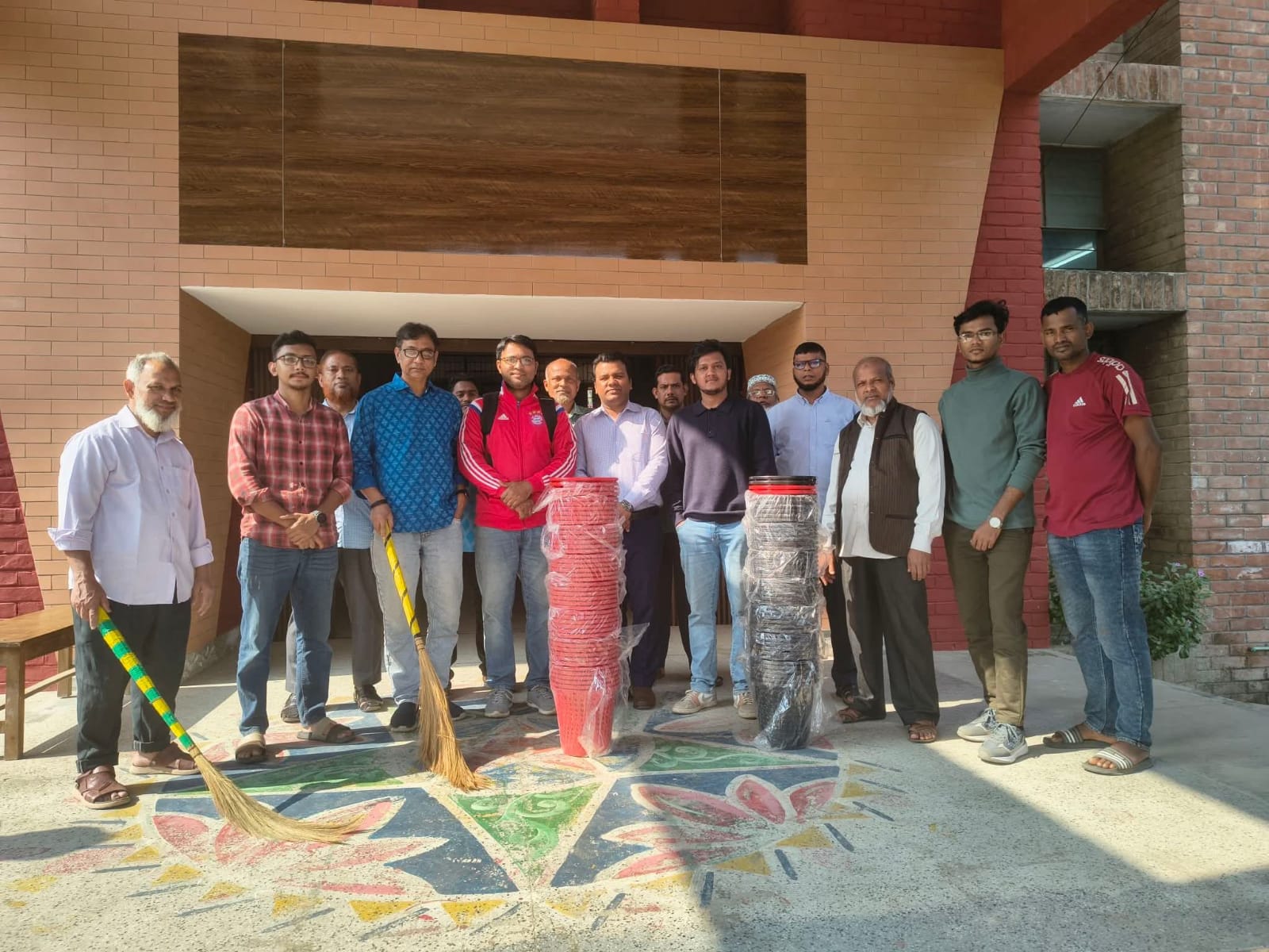 জাবির মওলানা ভাসানী হলে পরিছন্নতা সপ্তাহ-২০২৫ উদ্বোধন